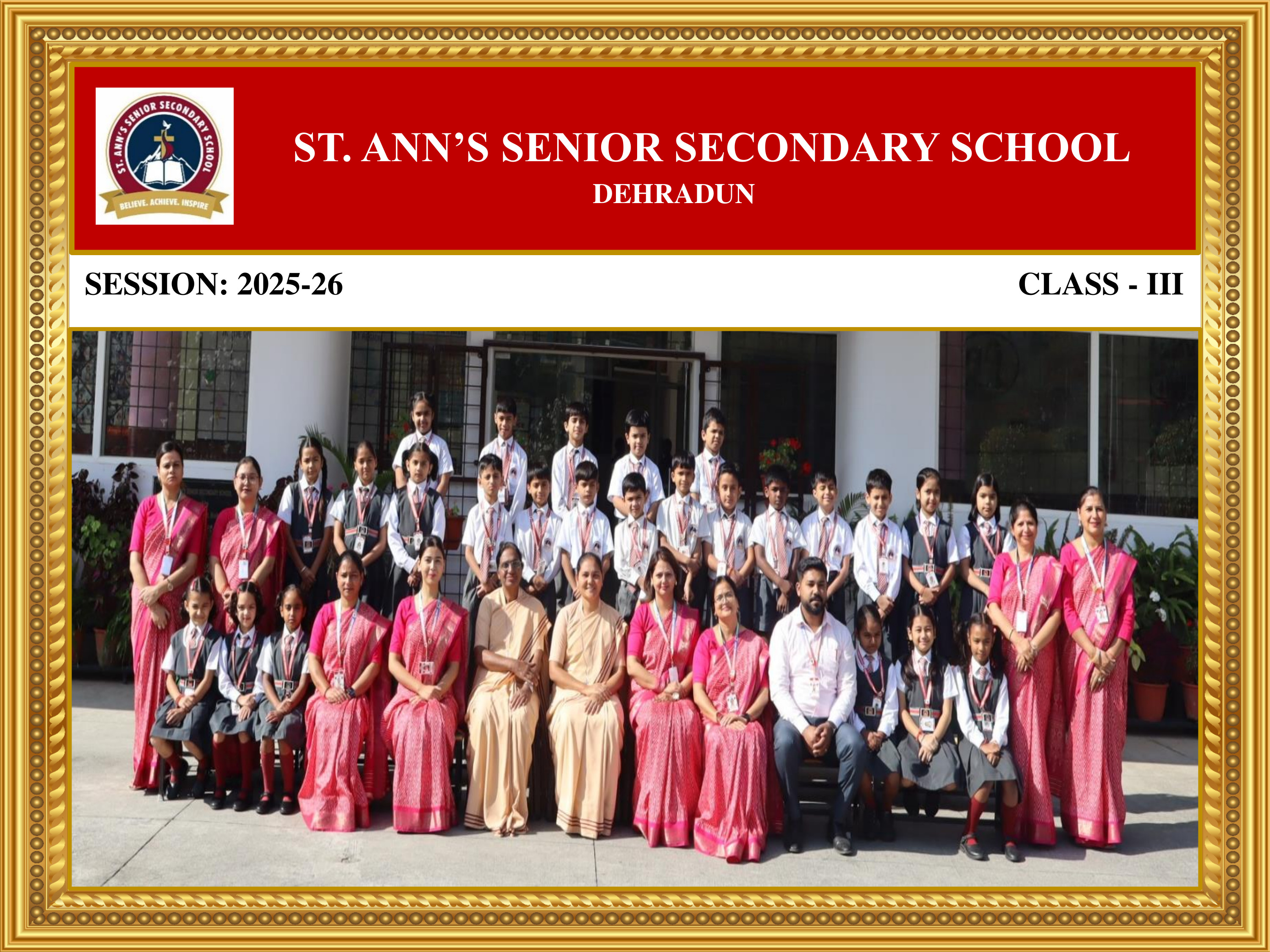 Class Group Photographs – Session 2025–26